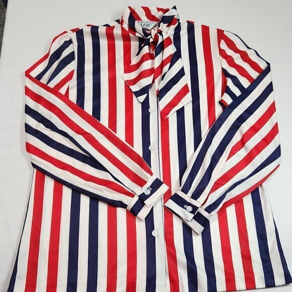 Blair Women's Vintage Striped Blouse
Lot I - Picture 4 of 8